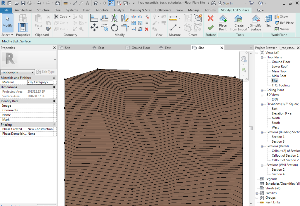 How To Create Revit Topography USAM CadSoft India Pvt Ltd